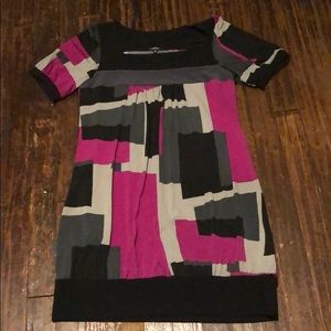 Mini Geometric Dress